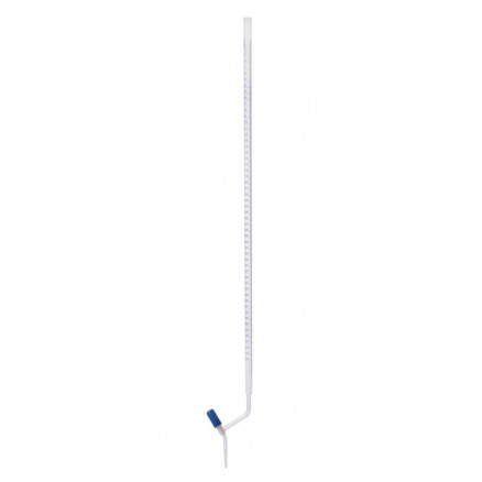 BURETTE EN VERRE ROB.LATERAL CLE VERRE 10ML EN 0,02ML