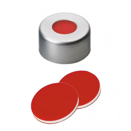 CAPSULE A SERTIR ALU 1 TROU DN11 PTFE/SILICONE/PTFE - X100