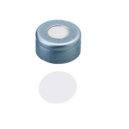 CAPSULE A SERTIR ALU 1 TROU DN11 SEPTA PTFE VIERGE - X100