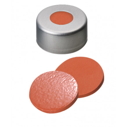 CAPSULE A SERTIR ALU 1 TROU DN13 CAOUTCHOUC/TFE - X100