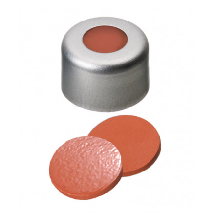 CAPSULE A SERTIR ALU 1 TROU DN8 CAOUTCHOUC/TFE - X100