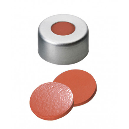 CAPSULE A SERTIR ALU 1 TROU DN 11 CAOUTCHOUC/TFE - X100