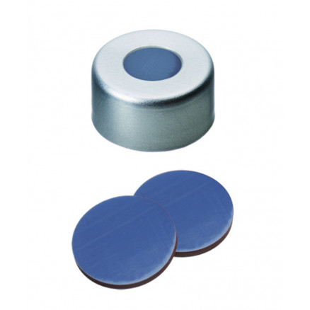 CAPSULE A SERTIR ALU 1 TROU DN 11 PTFE/BUTYLE/PTFE - X100
