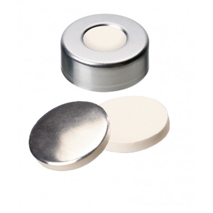 CAPSULE A SERTIR ALU 1 TROU DN 20 SILICONE/ALU - X100