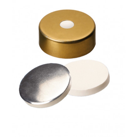 CAPSULE A SERTIR ALU MAGNET. 1 TROU DN20 SILICONE/PTFE X1000