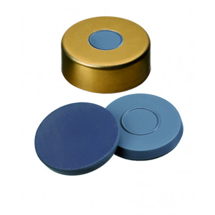 CAPSULE A SERTIR ALU MAGNET. 1 TROU DN20 BUTYLE/PTFE X1000