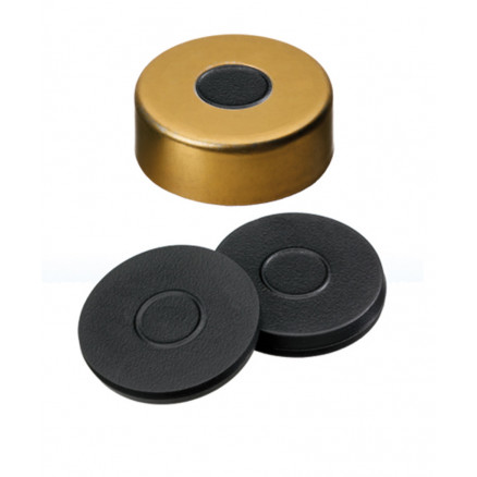 CAPSULE A SERTIR ALU MAGNET. 1 TROU DN20 BUTYLE MOULE X 1000