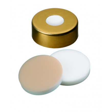 CAPSULE A SERTIR ALU MAGNET. 1 TROU DN20 SILICONE/PTFE - X100