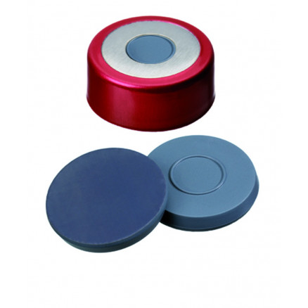 CAPSULE A SERTIR BI-METAL 1 TROU DN20 BUT.MOULE/PTFE X100