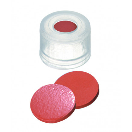 CAPSULE A SERTIR PE 1 TROU DN8 CAOUTCHOUC/TFE - X100