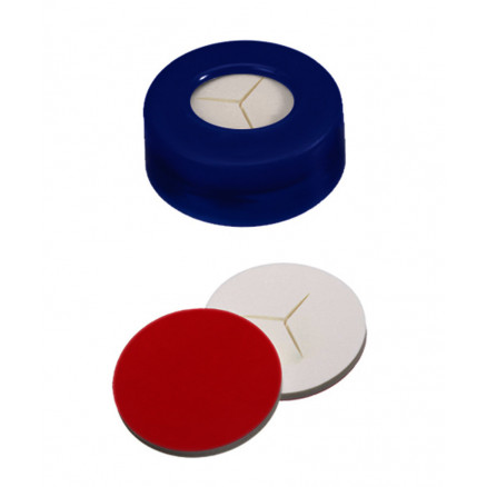 CAPSULE A SERTIR PE DUR BLEU 1 TROU FENDU Y DN11 SI/PTFE X100