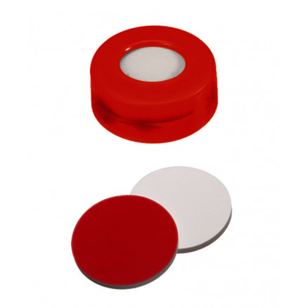 CAPSULE A SERTIR PE DUR ROUGE 1 TROU DN11 SILICONE/PTFE X100