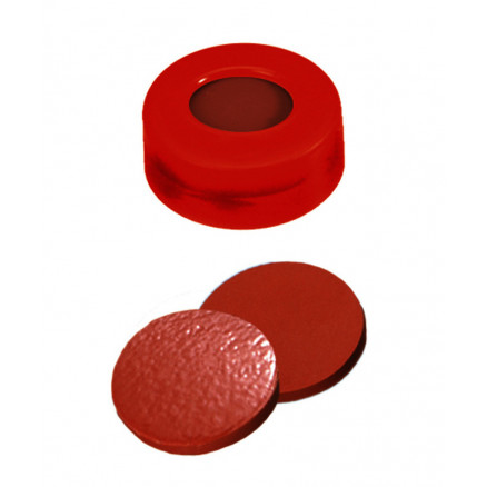 CAPSULE A SERTIR PP DUR ROUGE 1 TROU DN11 CAOUT./TFE - X100
