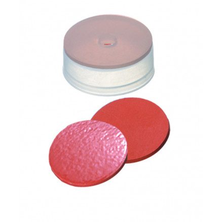 CAPUCHON EN PE TRANSPARENT 1 TROU DN20 CAOUTCHOUC/TFE X100