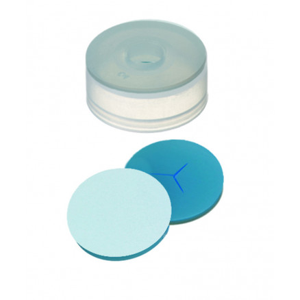 CAPUCHON EN PE TRANSPARENT 1 TROU FENDU Y SILIC./PTFE X100