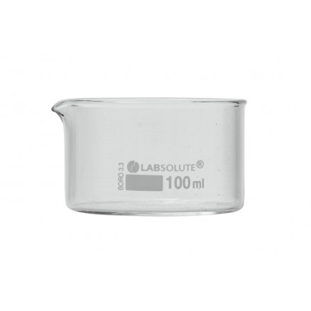 CRISTALLISOIR A BEC A FOND PLAT CAP.100ML