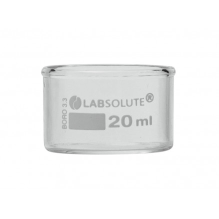 CRISTALLISOIR SANS BEC A FOND PLAT CAP.20ML