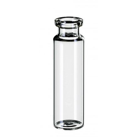FLACON A SERTIR CLAIR DN20 HEADSPACE FOND PLAT 20ML X100