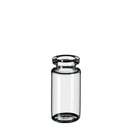 FLACON A SERTIR CLAIR DN20 HEADSPACE FOND ROND 10ML X100