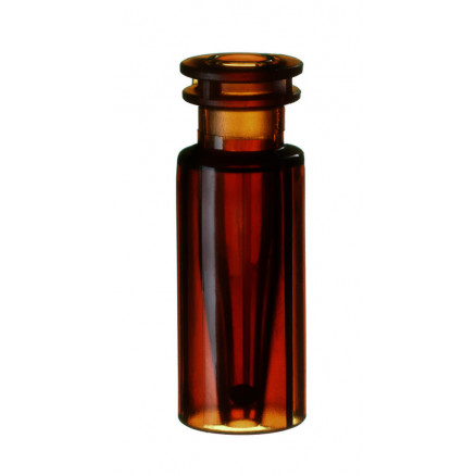 FLACON A SERTIR TPX BRUN DN11 + MICRO-INSERT 0,2ML - X100