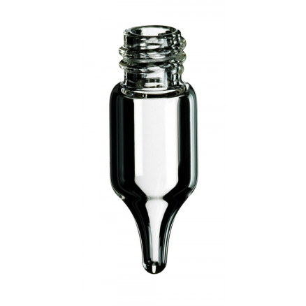 FLACON A VIS CLAIR DN8 FOND CONIQUE 1,5ML - X100