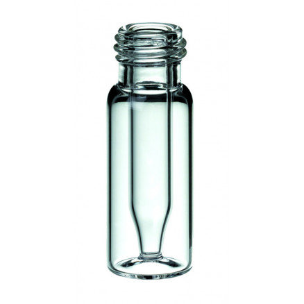 FLACON A VIS CLAIR DN9 + MICRO-INSERT 0,3ML - X100
