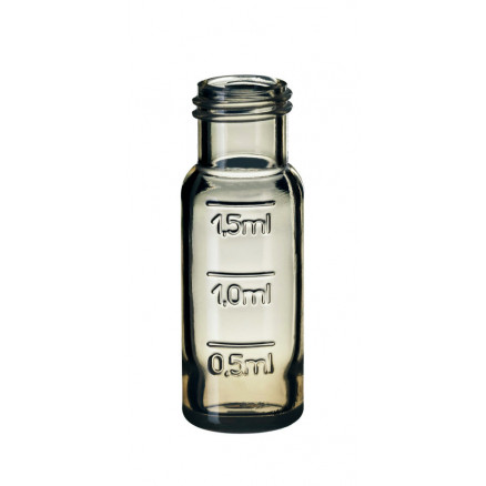 FLACON EN PP TRANSPARENT FILETAGE COURT 1,5ML X 100