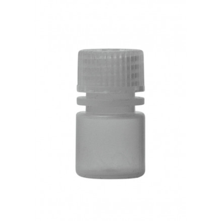 FLACON ROND COL ETROIT PEHD 8ML - PACK DE 12