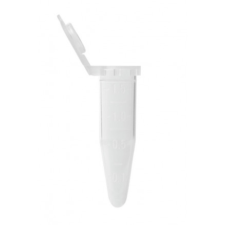 MICROTUBE 1,5ML + CAPUCHON RN/DNASE FREE NON STERILE X500