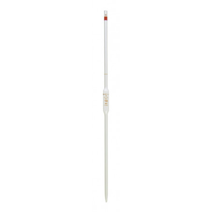 PIPETTE JAUGEE VERRE GRAD.BRUN 1 TRAIT CL.AS 1ML - X6