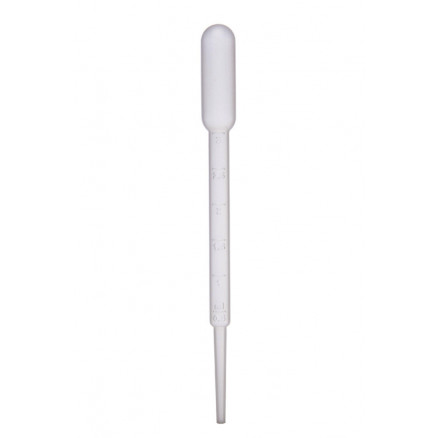 PIPETTE PASTEUR GRADUEE 3ML PE NON STERILE - PACK DE 500