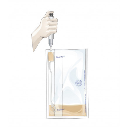 BAGFILTER 400 PULL-UP FILTRE LATERAL 400ML S/S25 - PACK 500