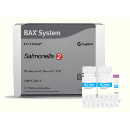 KIT TEST PCR SALMONELLA 2 BAX SYSTEM - 96 TESTS