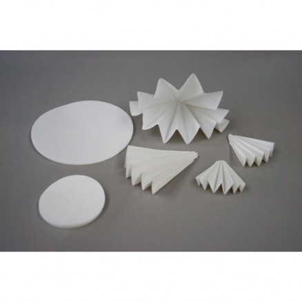 FILTRES PLATS QUALITATIFS GRADE QL05 D.90MM-PAR 100