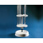 BASE CIRCULAIRE AVEC TIGE CIRCULAIRE EN PVC