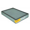 FILTRE CHARBON ACTIF CORG201 POUR VAPEURS ORGA./CORROSIVES