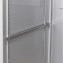 GLISSIERE INOX U - GAUCHE POUR ARMOIRE LKPV 84