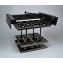 PORTOIR INOX 16 BUTYS POUR BAIN-MARIE MODELE BA 16 B