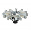 SUPPORT ACIER POUR 12 MICROTUBES DE 1,5 A 5 ML OHAUS