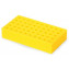 SUPPORT EN MOUSSE JAUNE POUR 50 TUBES D.13MM OHAUS