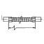 FLEXIBLE TOUS FLUIDES SAUF GAZ ALIM COUDE SUR DOSSERET EC/EF