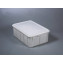 BAC DE STOCKAGE EN HDPE BLANC 48L - 660X450X210MM