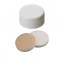 BOUCHON A VIS EPA PP PLEIN DN24 SILICONE/PTFE - X100
