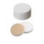 BOUCHON A VIS PP BLANC PLEIN DN13 SILICONE/PTFE - X100