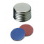 BOUCHON A VIS PRECISION MAGN. PLEIN DN18 BUTYLE/PTFE - X100