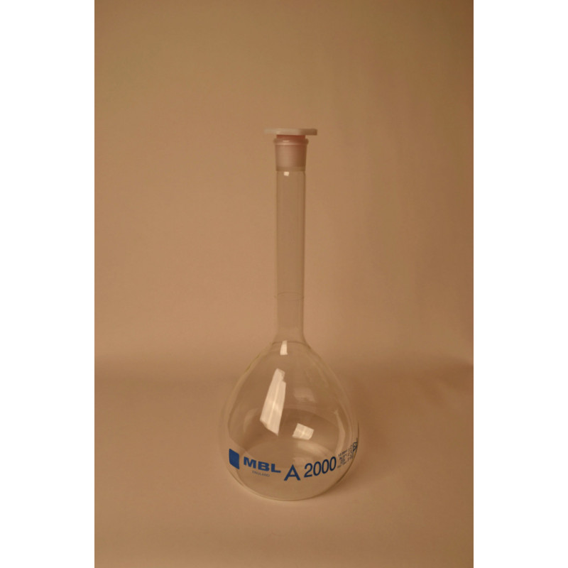 FIOLE JAUGEE CL.A MBL BOUCHON PE 2L+CERTIF