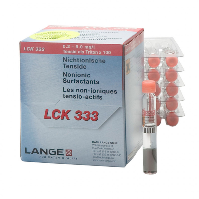 TEST EN CUVE SURFACTIFS NON IONIQUES 0,2-6MG/L LCK333 - 25