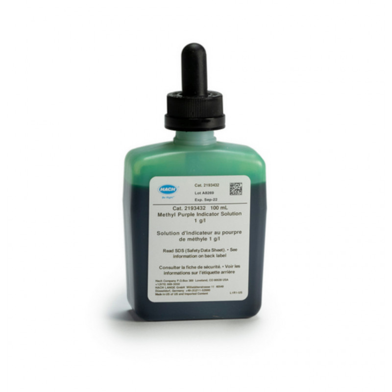 VIOLET DE METHYLE 1G/L HACH 2193432 - 100ML