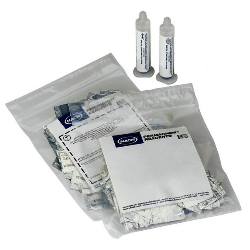 REACTIFS CHLORURE HACH 2288000 - 50 TESTS
