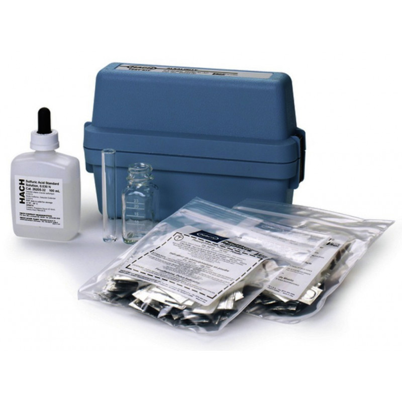 TEST KIT ALCALINITE AL-AP HACH 2444300 - 100 TESTS